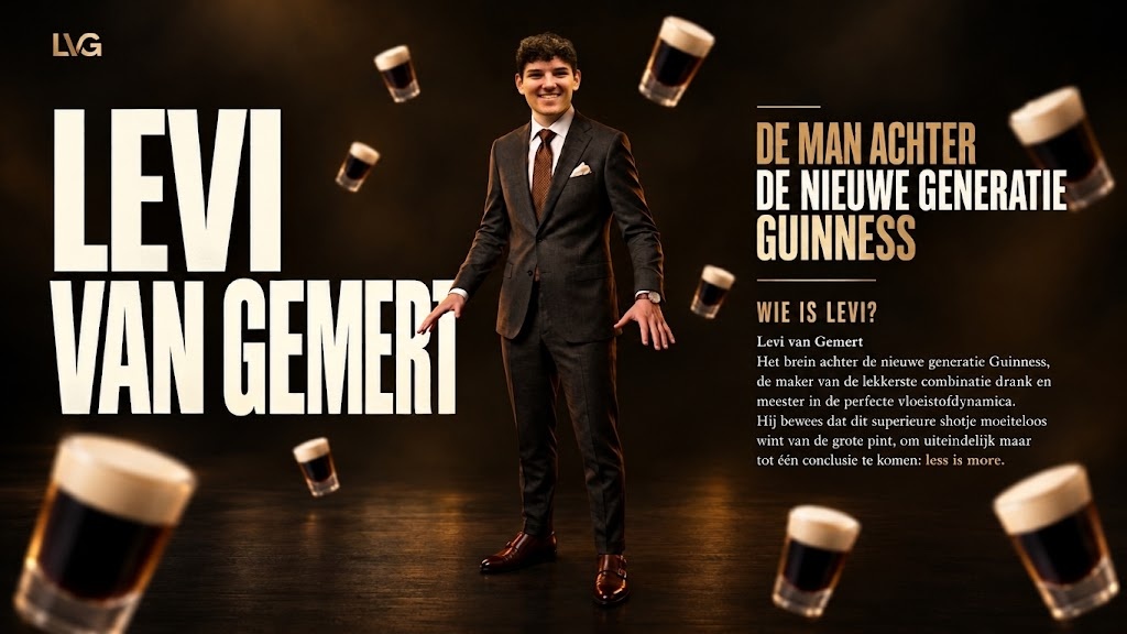 Levi van Gemert - Founder Babyguinness